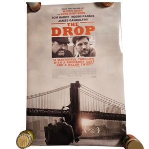 The Drop 2014 Original Movie Poster 27x40 Tom Hardy James Gandolfini D/S